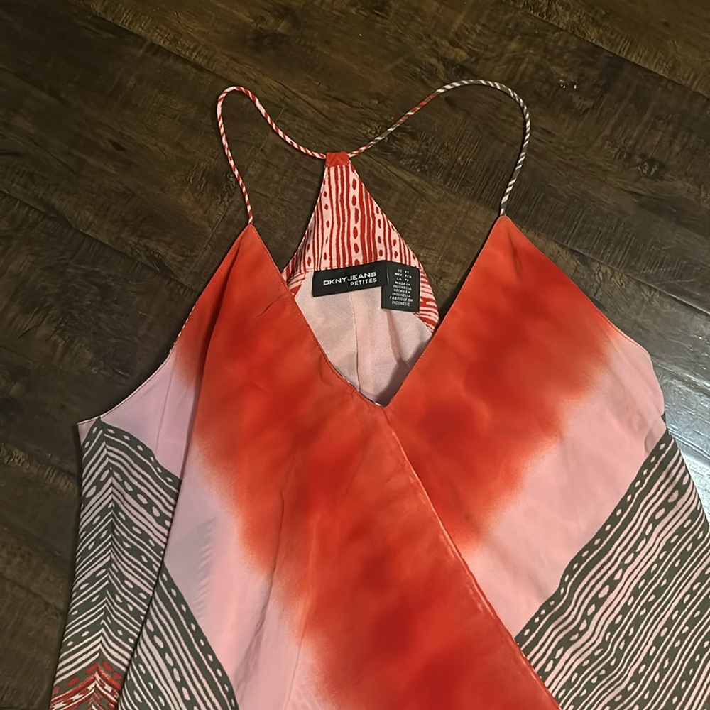Summer Pullover Dress DKNY Petites Size PS - Picture 2 of 4